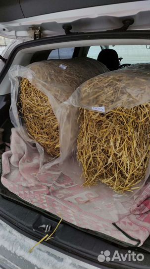 Солома для мульчирования