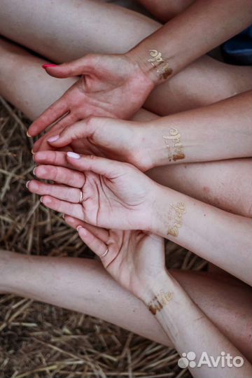 Переводные тату для девичника