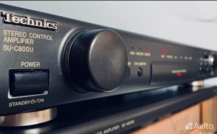 Усилитель Technics SU-C800U SE-A900S стрелки