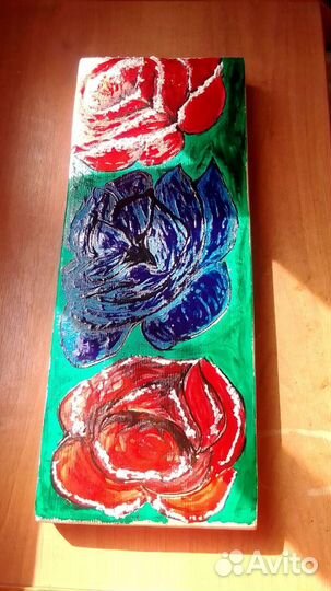 Декоративная расписная доска