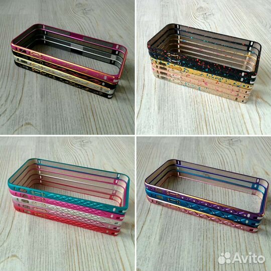 Защитные бамперы на iPhone 4 / 5 / 6 / 6+