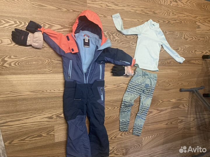 Горнолыжный комбинезон детский на рост 115-124