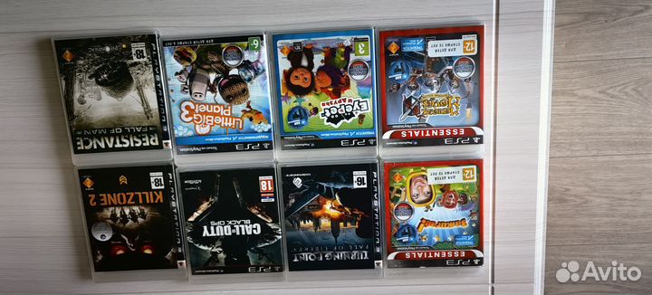 Диски для ps3, ps move, камера, пистолет