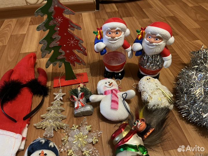 Елочные игрушки (цена за всё)