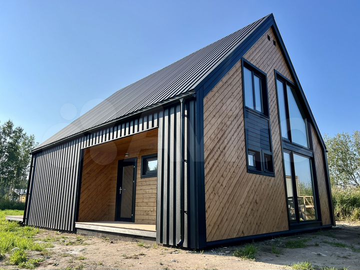 Коттедж 140 м² на участке 7,3 сот.