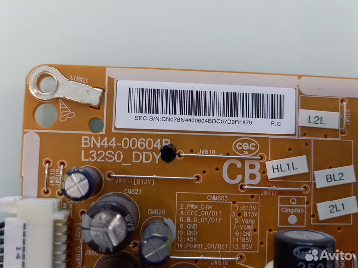 Разбор Samsung ue32f4020aw