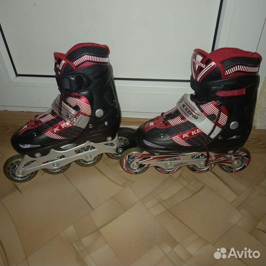 Роликовые коньки детские 35
