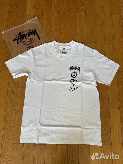 Футболка Stussy x Nike Logo Tee Оригинал