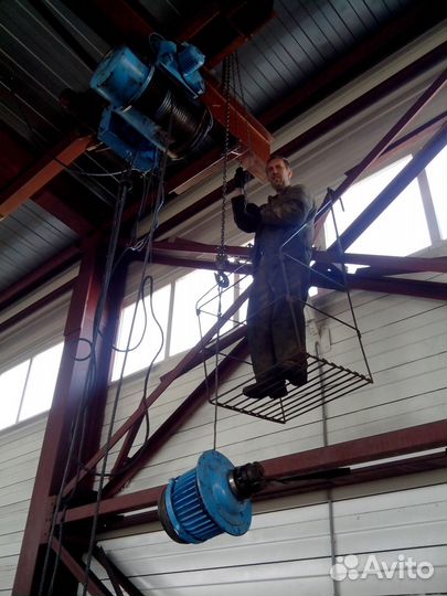 Ремонт кранов, кран- балок, крановых путей