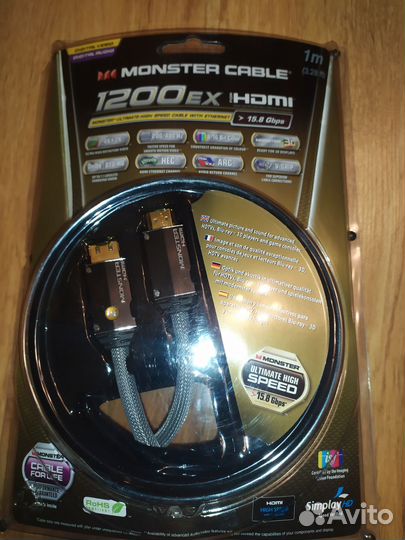 Кабель Hdmi 4К*2K 8K 3D 400Hz 16 Bit 15.8 Gbps