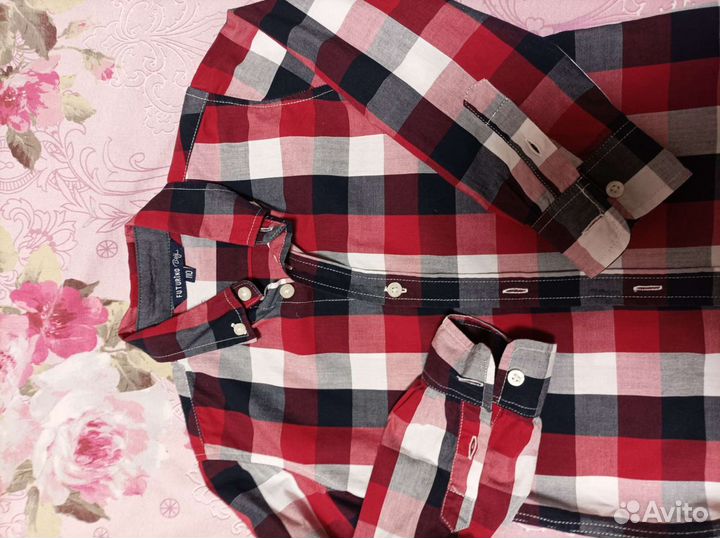 Рубашка для мальчика рост 110
