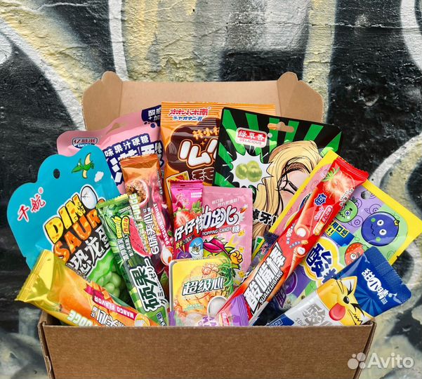 Сладкие подарочные боксы из Европы и Азии