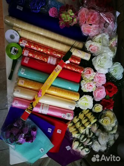 Искусственные цветы и все для декора