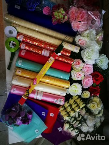 Искусственные цветы и все для декора