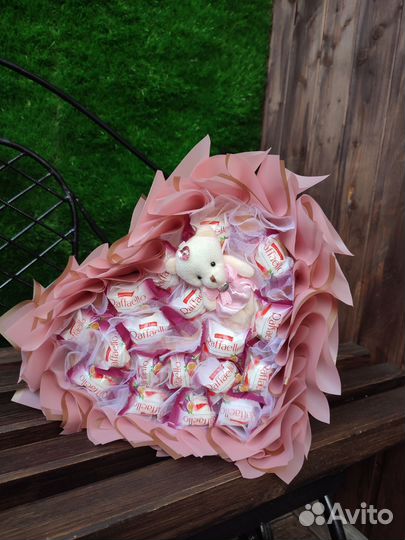 Букет из конфет рафаэлло