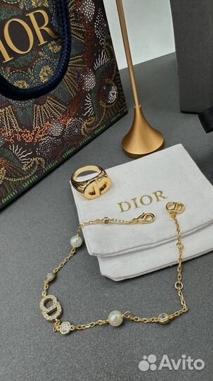 Колье dior