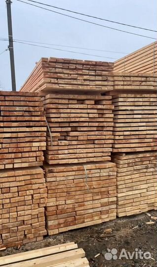 Обрезной брус все размеры поставка