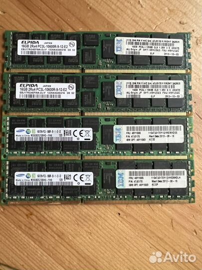 Оперативная память серверная 16GB
