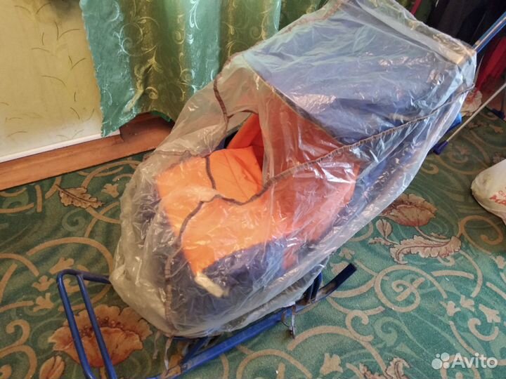 Санки на колесиках