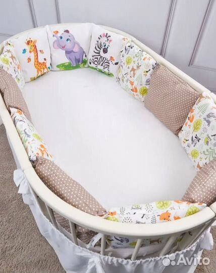 Комплект бортиков в кроватку