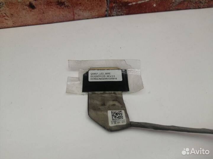 Шлейф матрицы Acer E1-531G dc02001fo10 rev 2.0