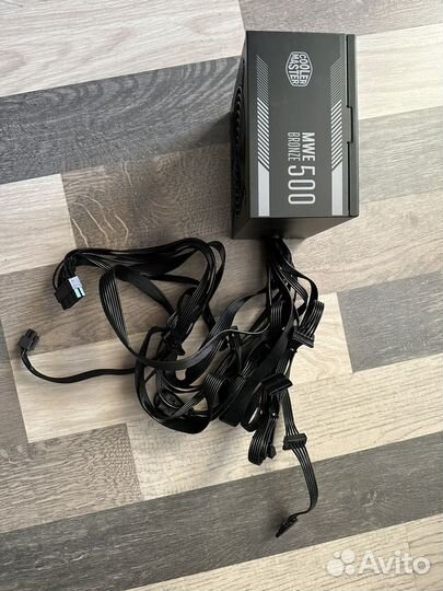 Блок питания cooler master MWE 500 bronze