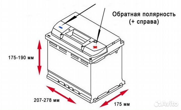 Аккумулятор автомобильный 60 ач новый с гарантией