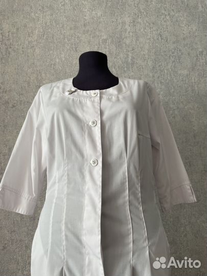 Медицинский халат женский 44 белый