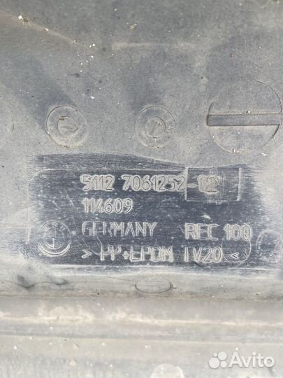 Задний бампер04-07 Bmw E60 525I 530I