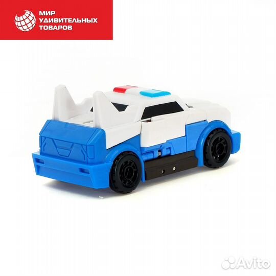 Робот «Полицейский», трансформируется одним движен