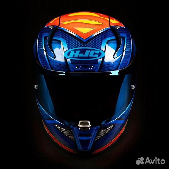Шлем HJC rpha 11 DC comics superman MC21 L