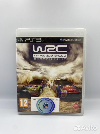 WRC - Fia World Rally Championship PS3 (б/у, англ