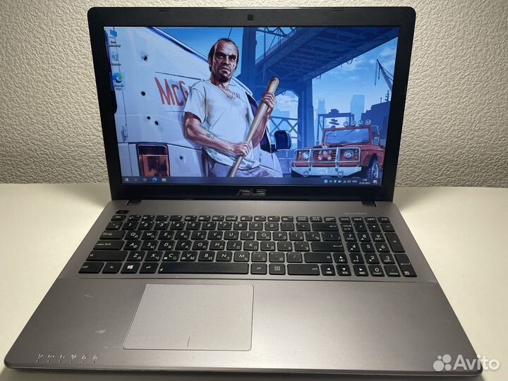 Игровой ноутбук Asus intel/2видеокарты/500gb
