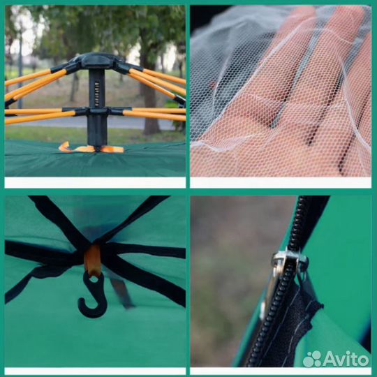 Палатка Туристическая 200*200*135 2-3 местная