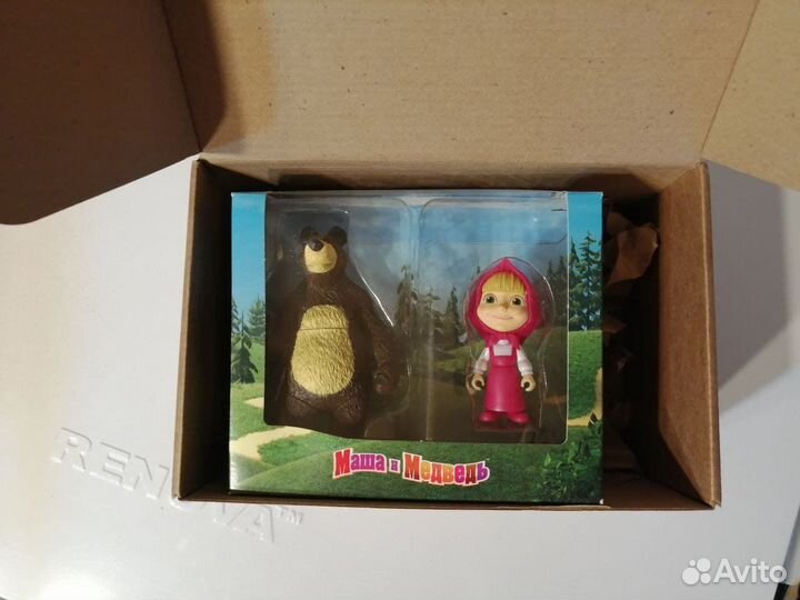 Коллекционная игрушка Маша и Медведь ProstoToys