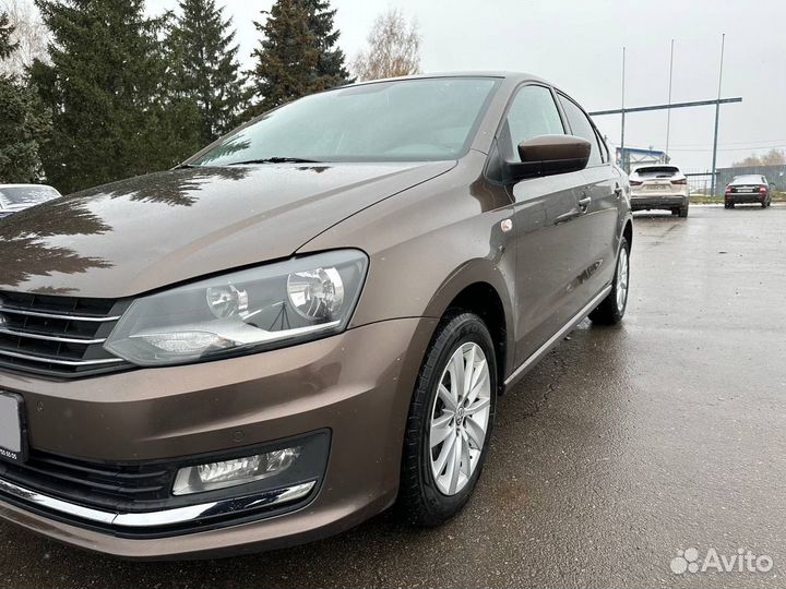 Volkswagen Polo 1.6 AT, 2016, 132 853 км