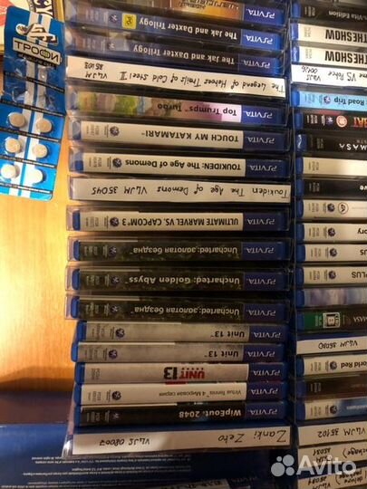 Картриджи PS vita (LRG, PLA, и другие)