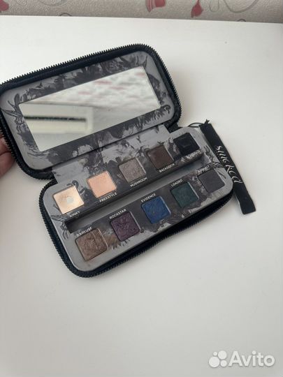 Палетка теней urban decay, too faced