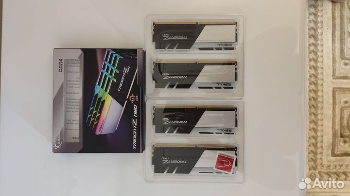 G.Skill Trident Z RGB (4x16GB) DDR4, 3600MHz, CL16