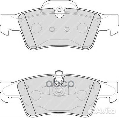 FDB1831 Колодки тормозные mercedes-benz W164 ML