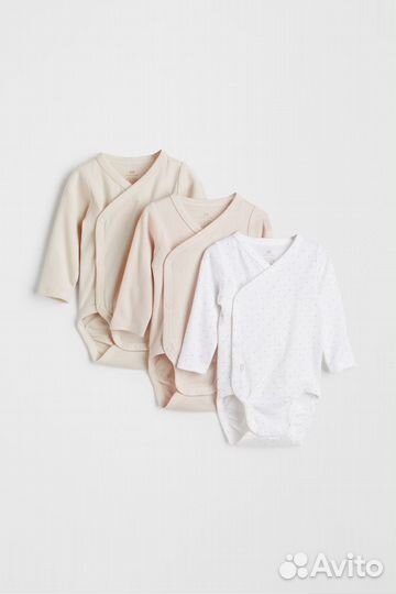 Комплект боди на запах hm 50 56