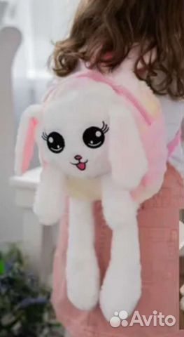 Светящийся рюкзачок зайчик