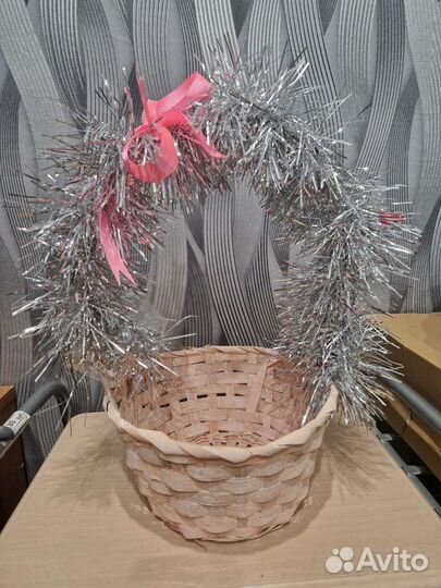 Корзина плетеная