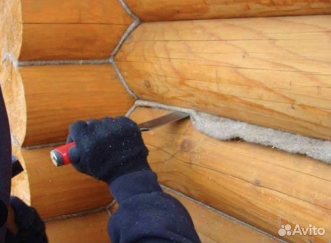 Конопатка Сруба