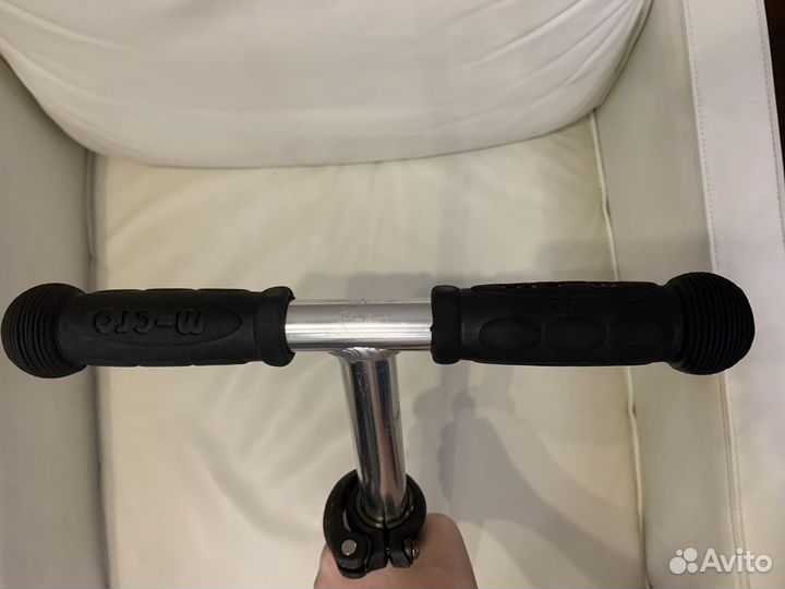 Самокат Micro Maxi T- tube black черный