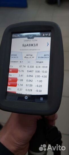 Химический анализ металла