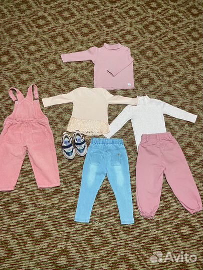 Пакет вещей на девочку 92