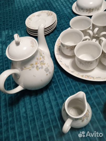 Сервиз кофейный или чайный на 6 персон, Чехослов