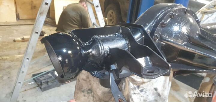 Усиление переднего моста Ниссан Патрол У61 (шара)