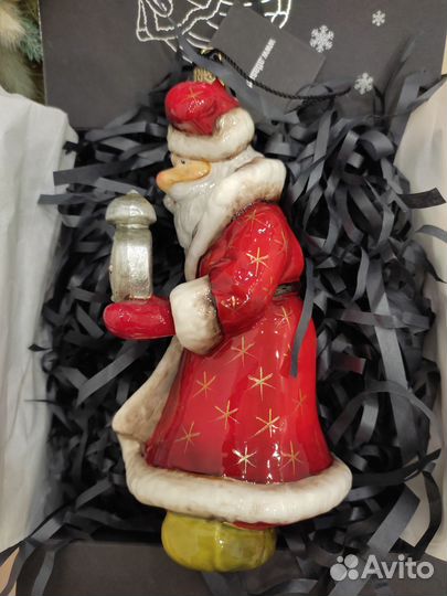 Елочная игрушка Atlas art девочка с мандаринами